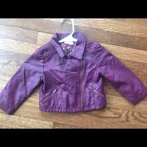 Genuine Osh Kosh Toddler Faux leather Jacket